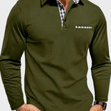 Dan - Camiseta Polo de Manga Larga
