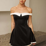 Helena – Mini Vestido Sin Tirantes