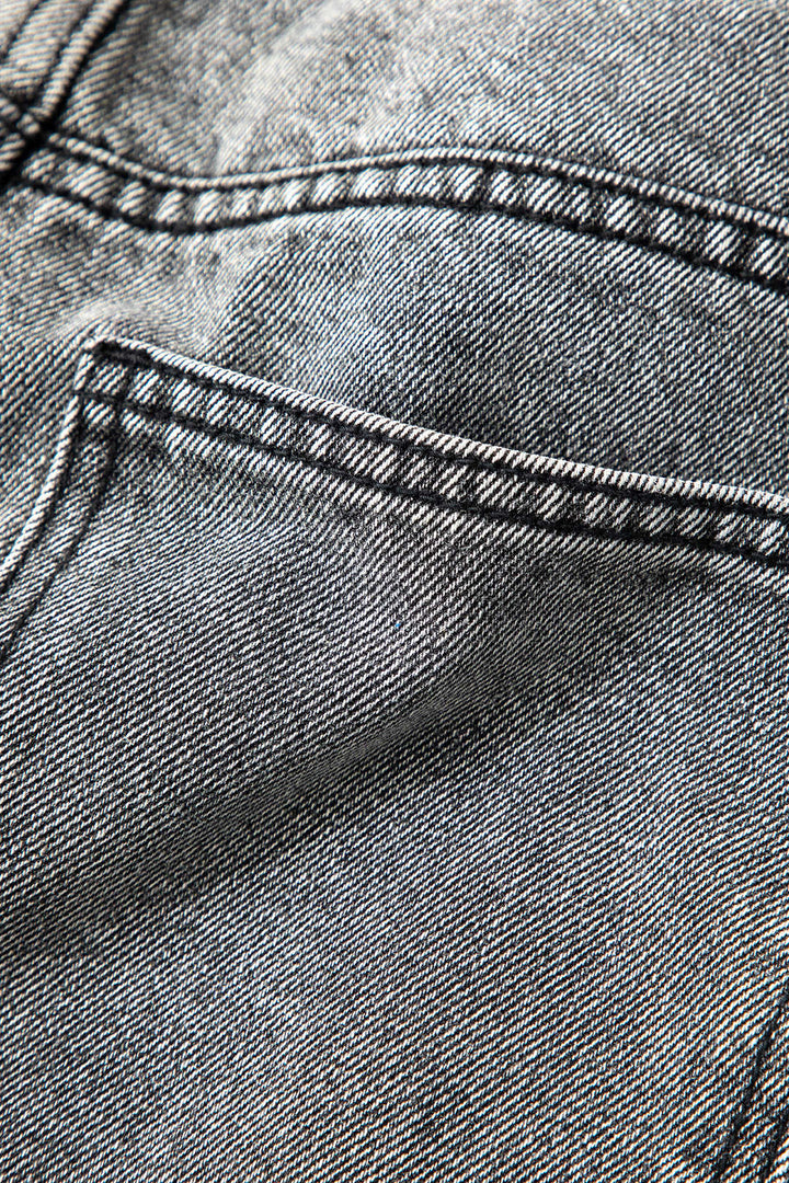 Loreta – Jeans rectos de cintura asimétrica