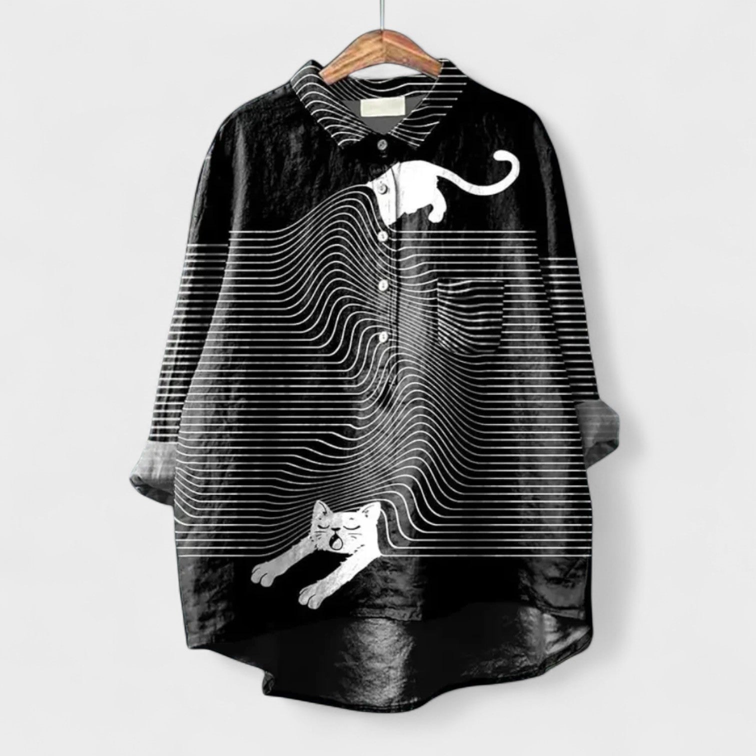 Isabel - Blusa femenina con diseño estampado