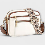 Bianca – Bolso vegano elegante con correa bohemia