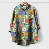 Isabel - Blusa femenina con diseño estampado