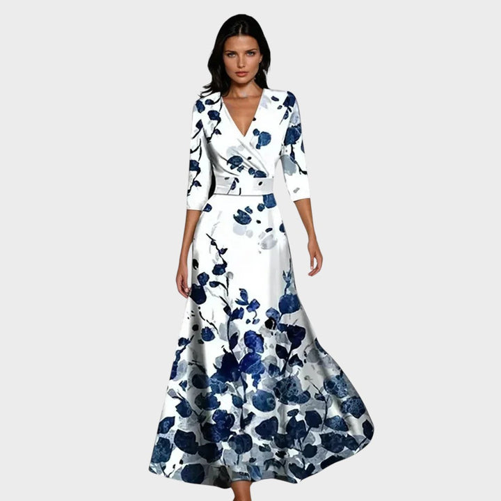 Lara – Elegantes y cómodos vestidos maxi con estampado floral