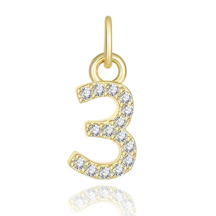 Little Numéro Sterling Silver Necklace