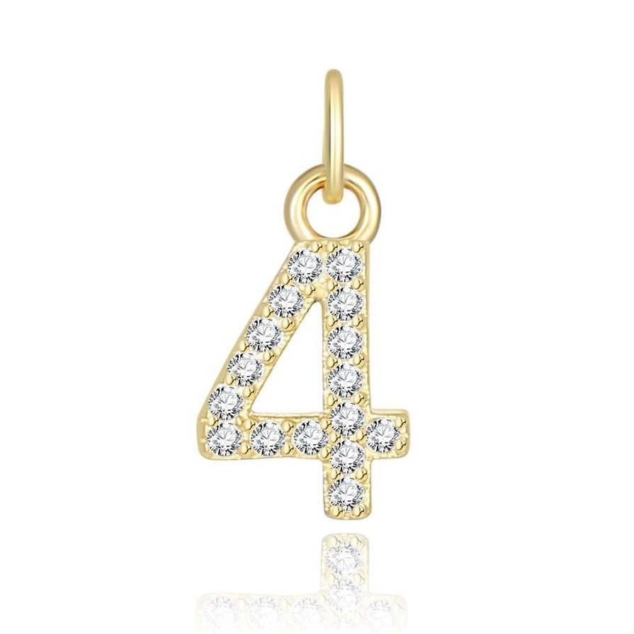 Little Numéro Sterling Silver Necklace