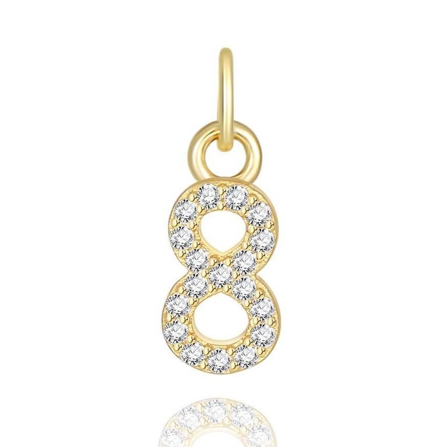 Little Numéro Sterling Silver Necklace