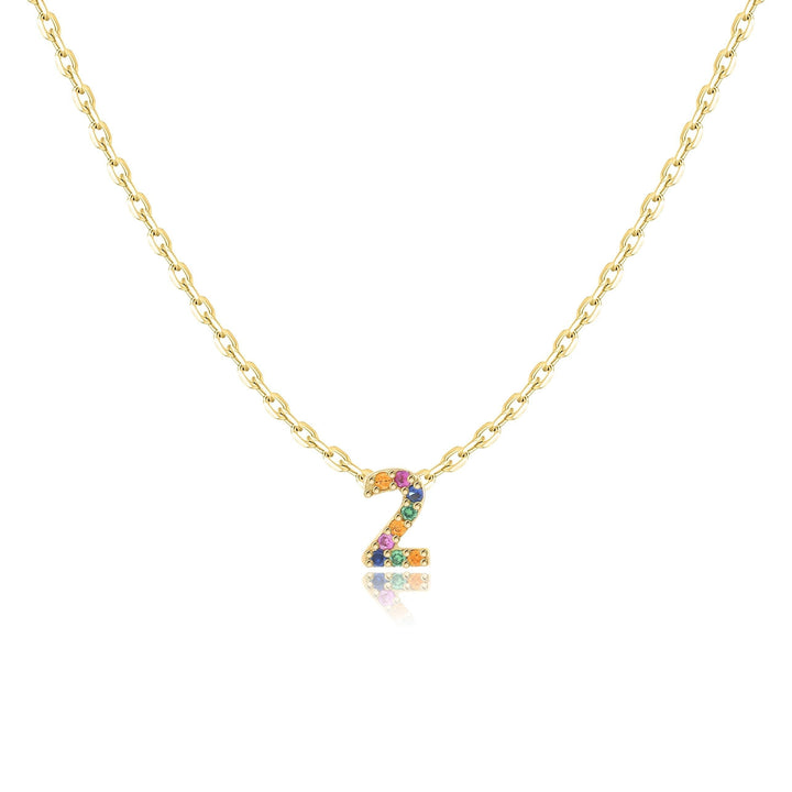 Collar 'Brilliant Numbers' ~ Sterling Silver