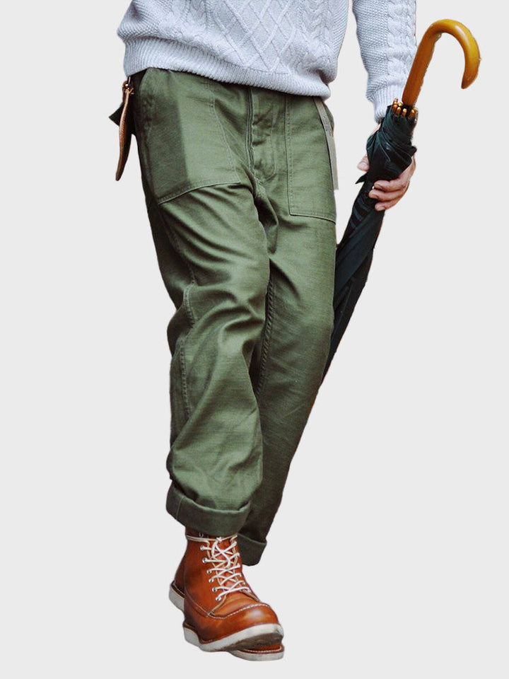 Emanuel – Pantalones de corte recto para el invierno