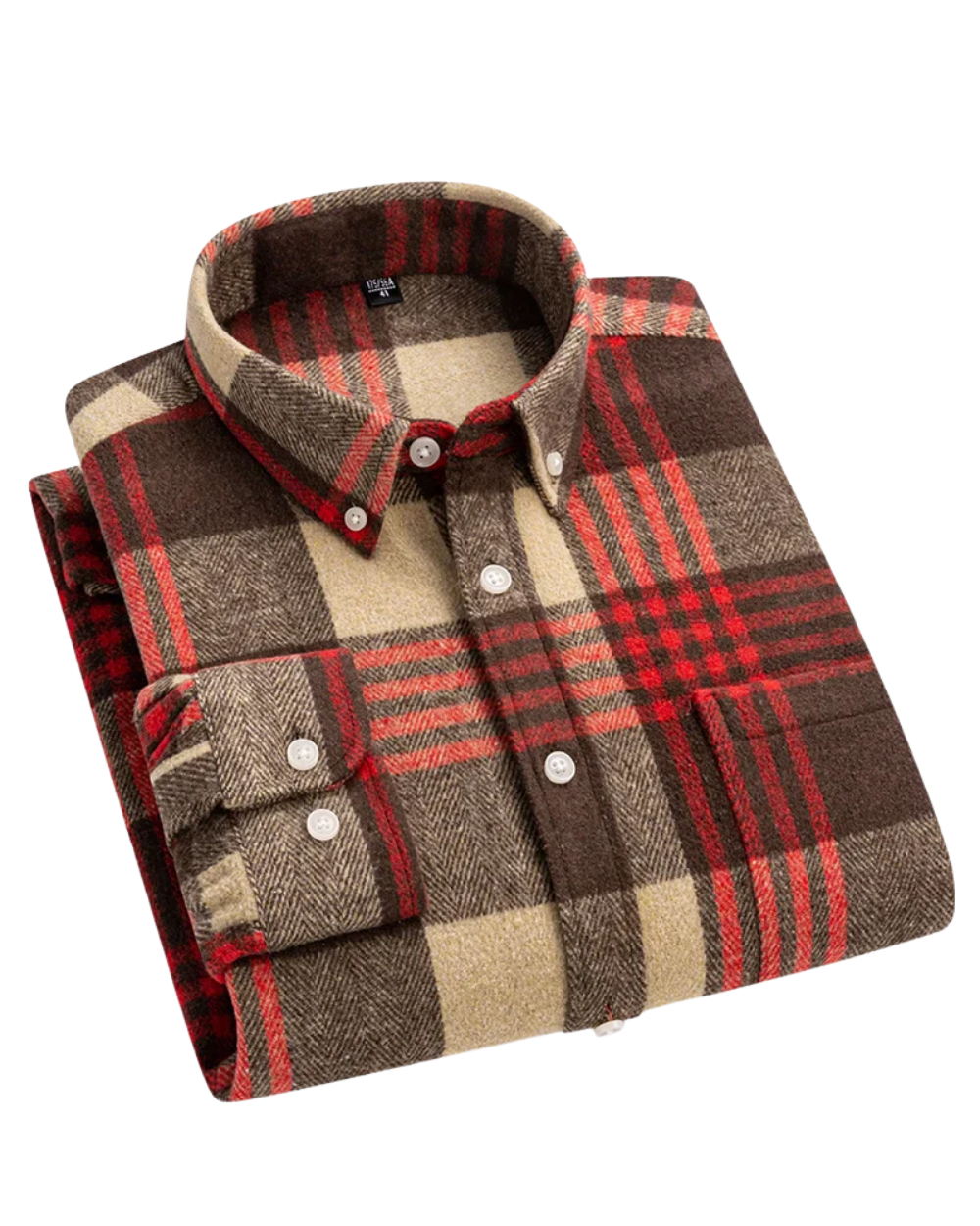 Gaspar - Camisa de Franela para Hombre con Estampado