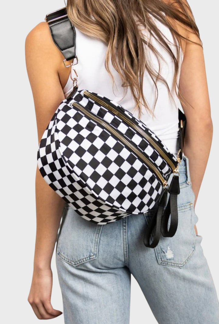 Diana – Elegante bolso pequeño de cuadros