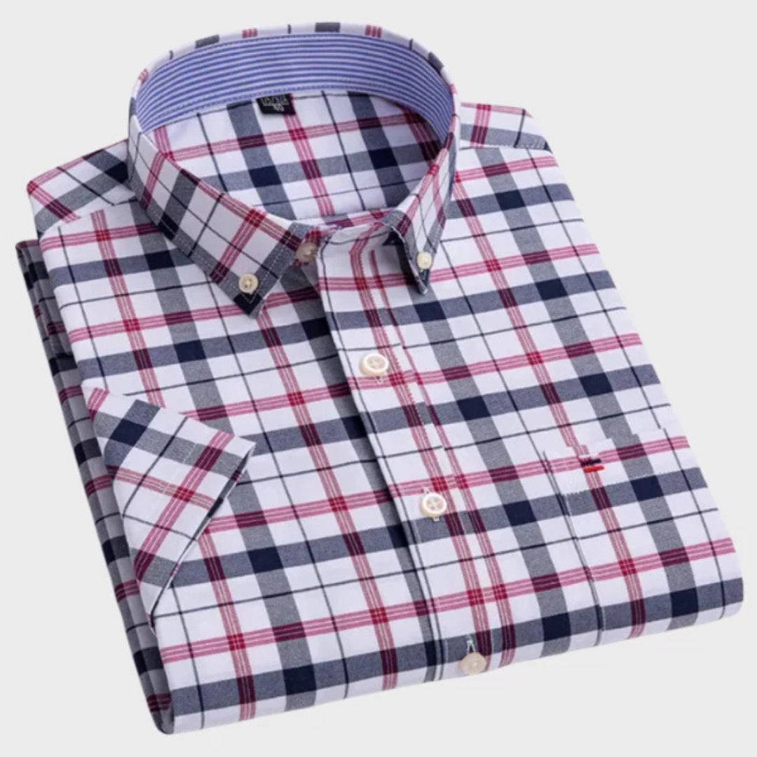 Mateus – Camisa de algodón clásica con diseño estampado