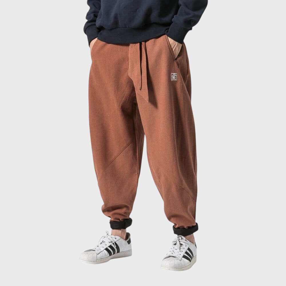 Antonín – Pantalones de invierno de talle alto