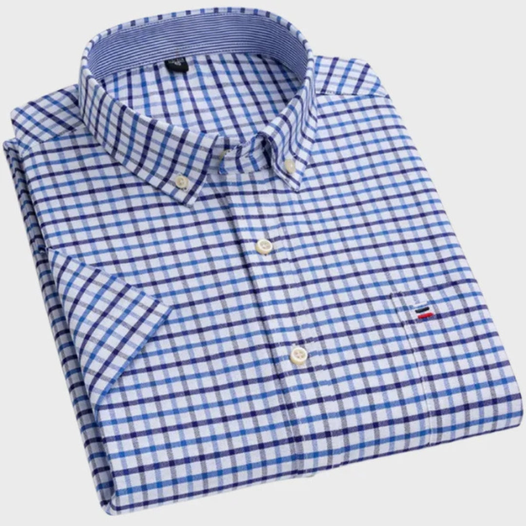 Mateus – Camisa de algodón clásica con diseño estampado