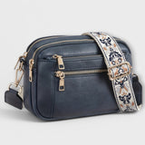 Bianca – Bolso vegano elegante con correa bohemia