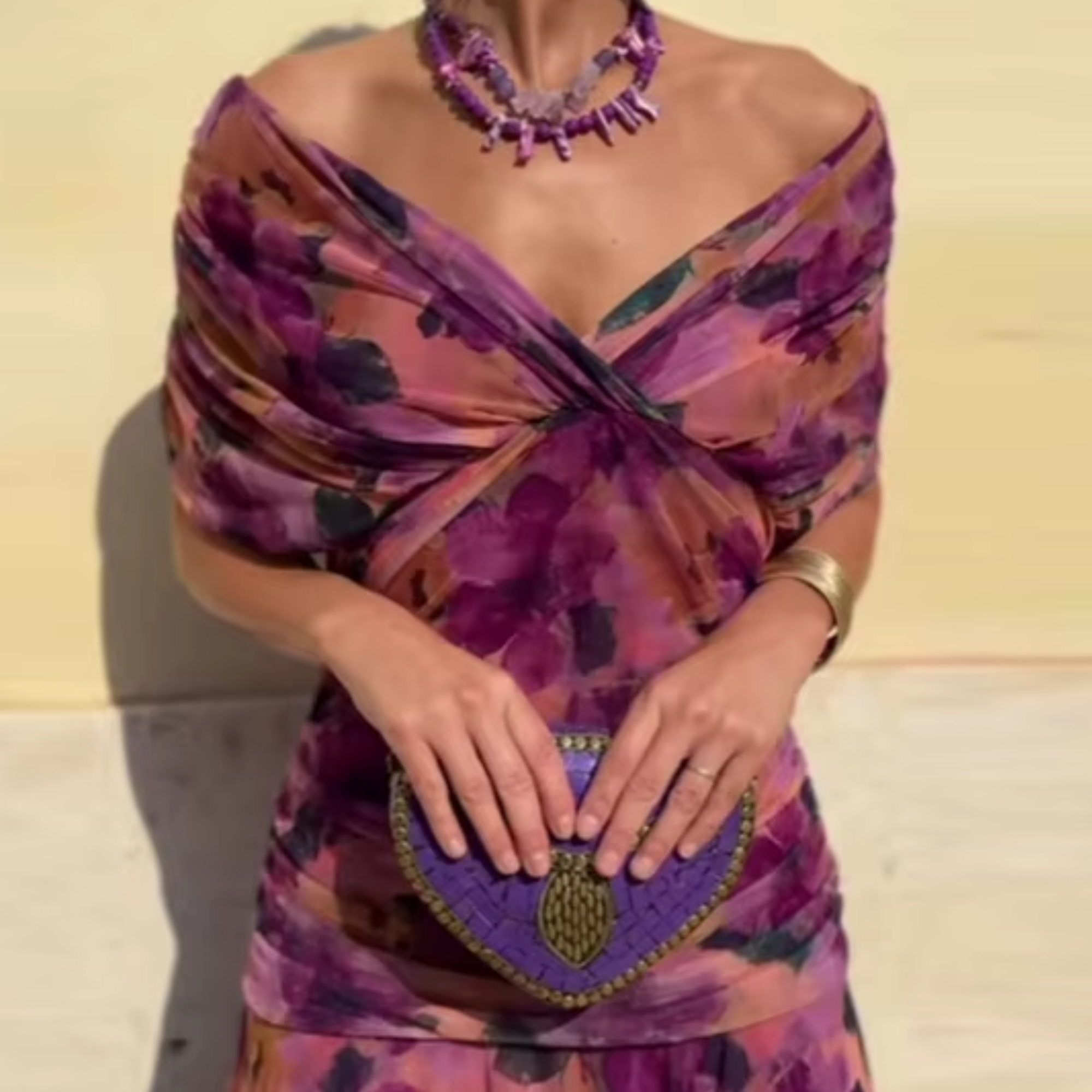 Lena - Elegante Vestido Maxi de Fiesta