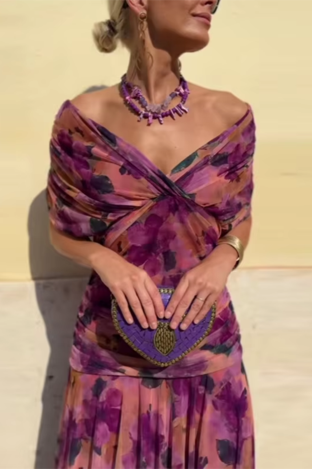 Lena - Elegante Vestido Maxi de Fiesta