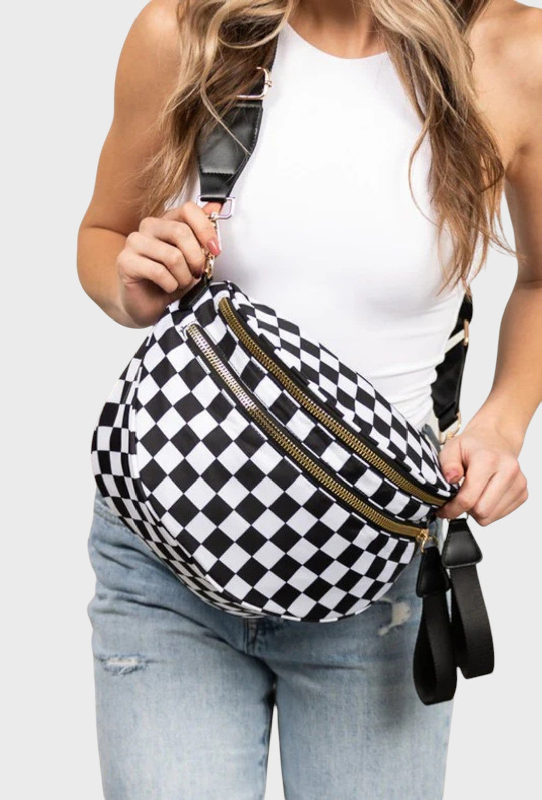 Diana – Elegante bolso pequeño de cuadros