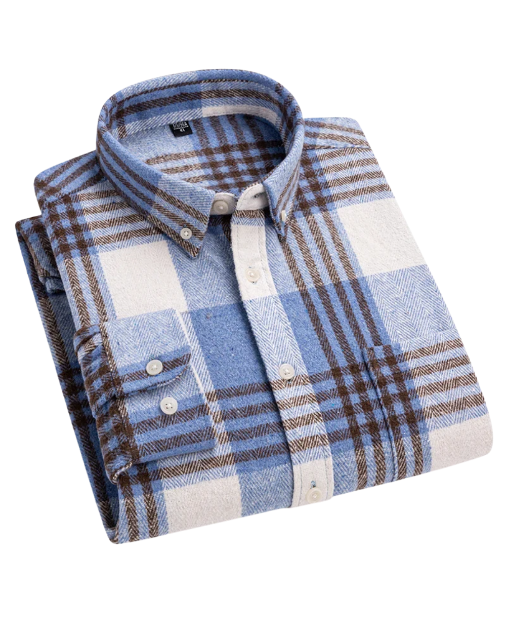 Gaspar - Camisa de Franela para Hombre con Estampado