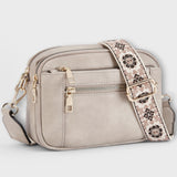 Bianca – Bolso vegano elegante con correa bohemia