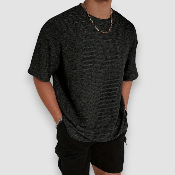 Franco– Textured T-Shirt