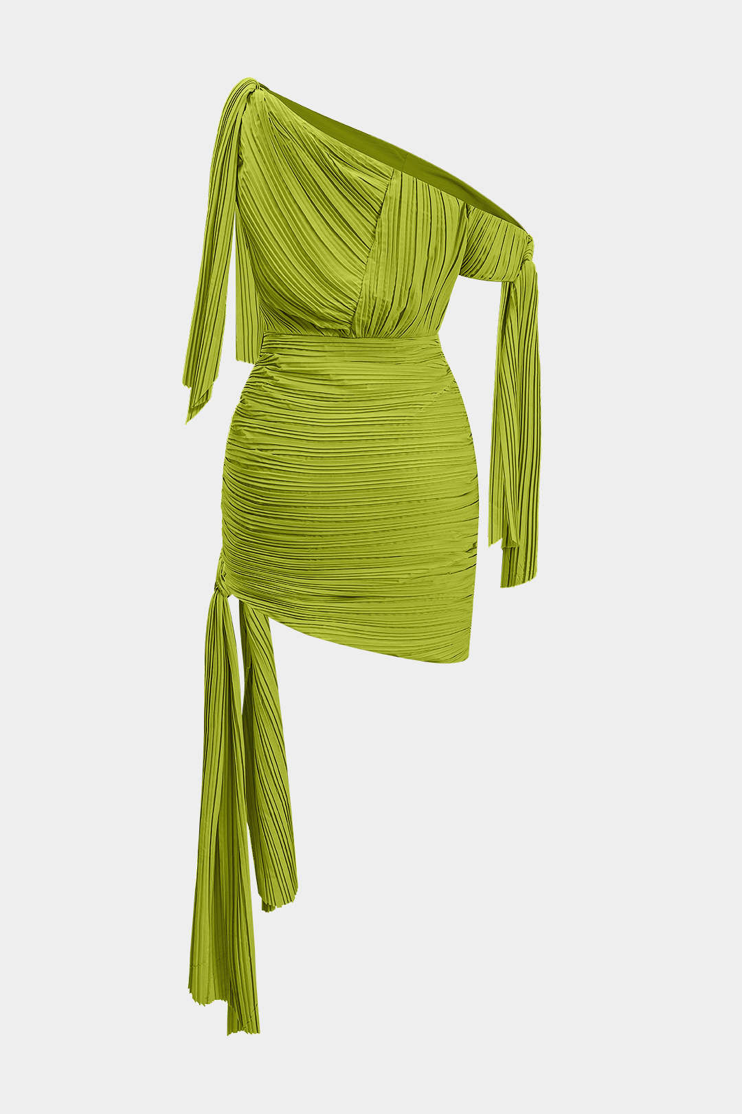 Kris – Vestido corto de diseño asimétrico