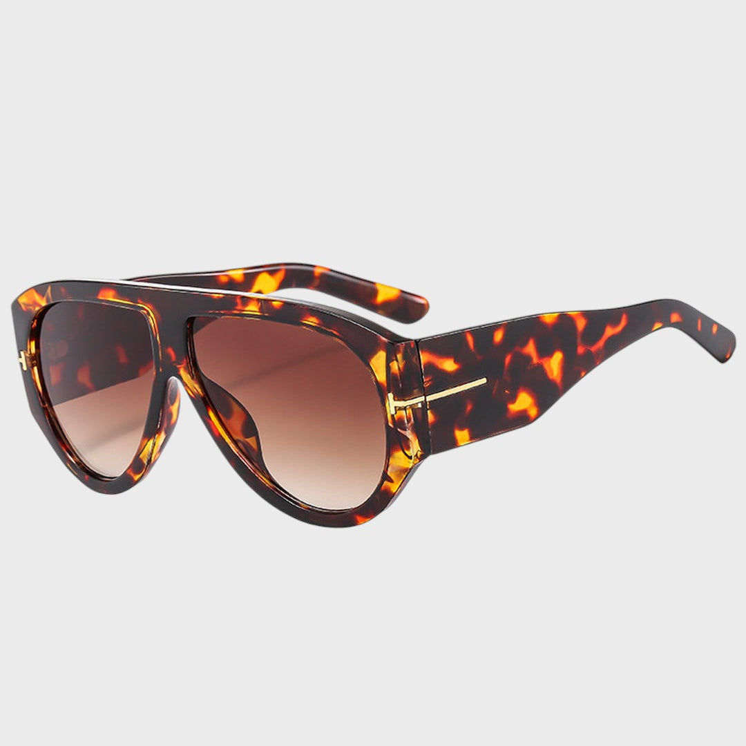 Ivana - Gafas de sol con diseño de leopardo