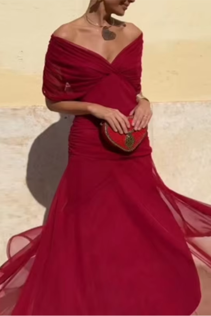 Lena - Elegante Vestido Maxi de Fiesta