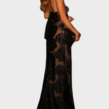 Selena - Vestido Floral Largo