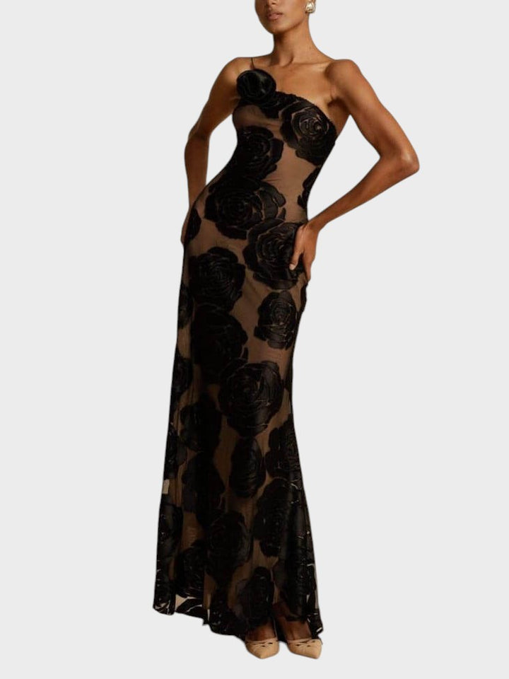 Selena - Vestido Floral Largo