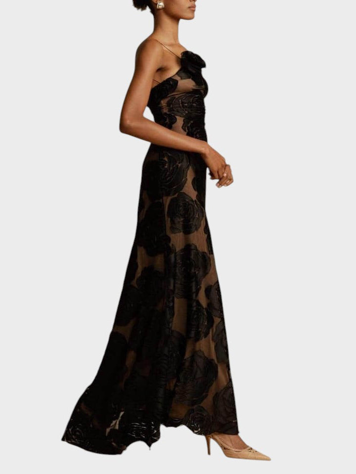 Selena - Vestido Floral Largo