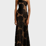 Selena - Vestido Floral Largo