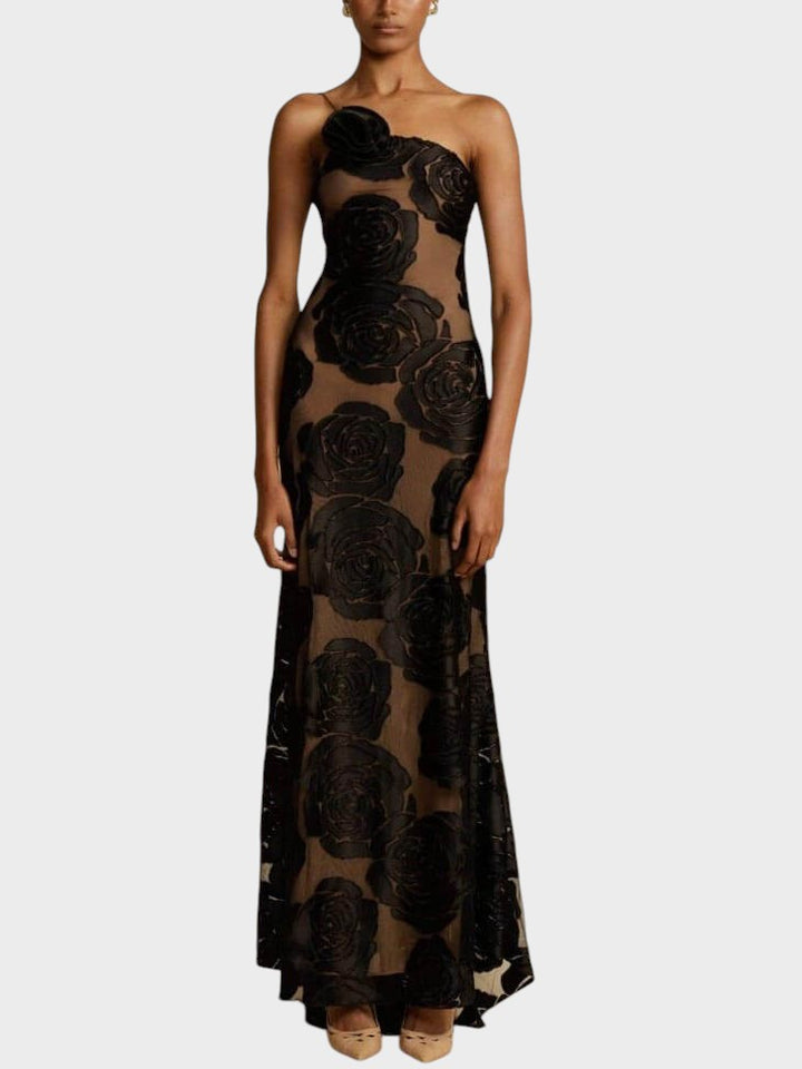 Selena - Vestido Floral Largo