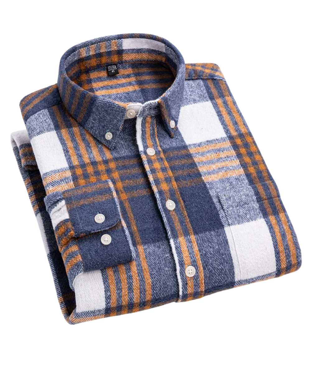 Gaspar - Camisa de Franela para Hombre con Estampado