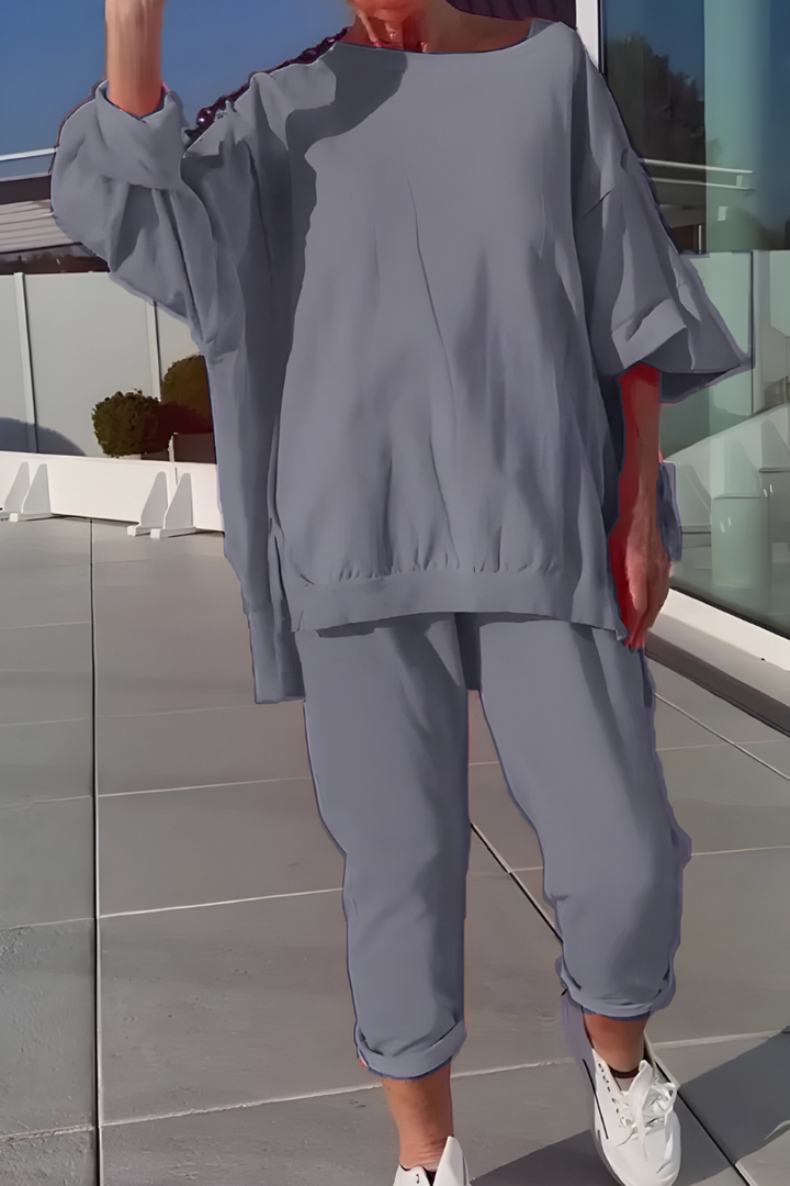 Leonor - Elegancia y Comodidad en un Conjunto de Lounge