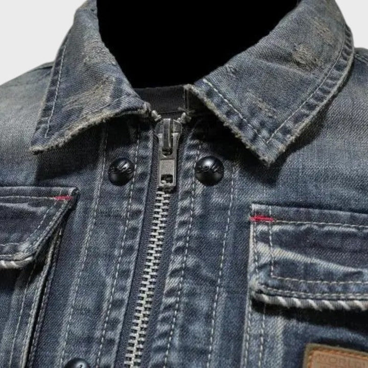 Nando - Chaqueta de Denim de Alta Calidad