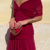 Lena - Elegante Vestido Maxi de Fiesta