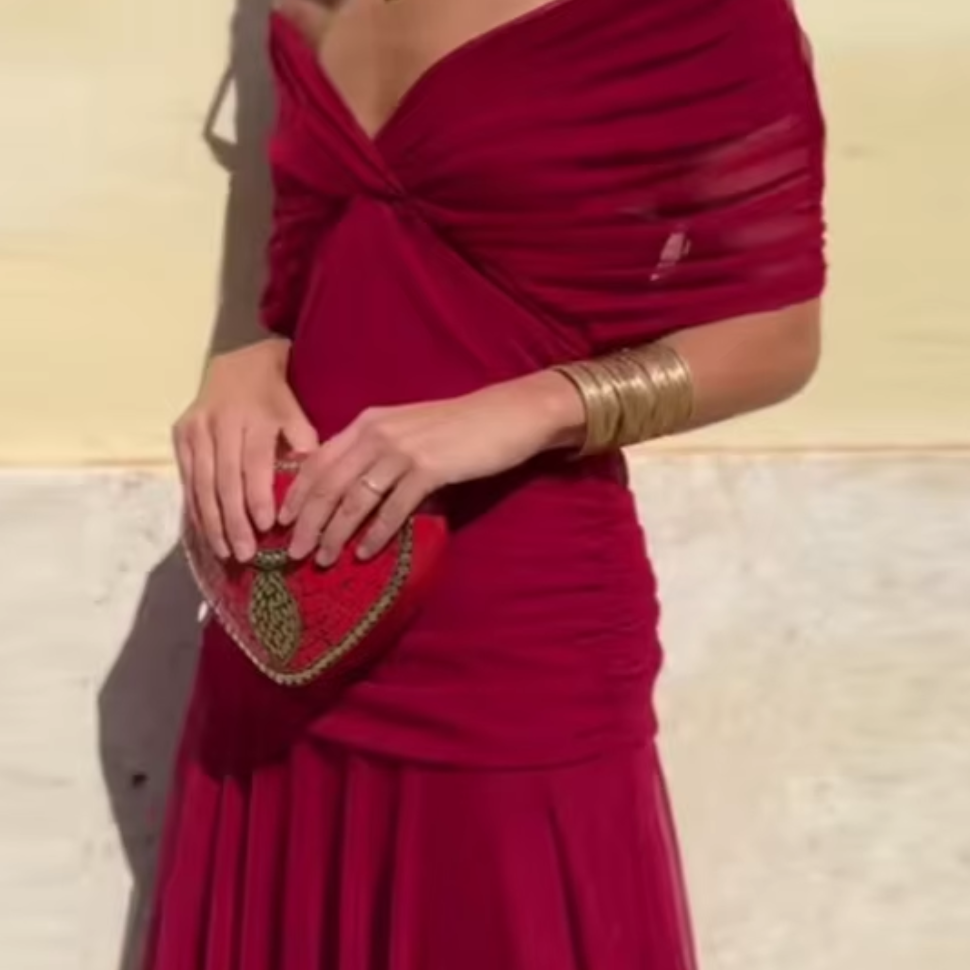 Lena - Elegante Vestido Maxi de Fiesta