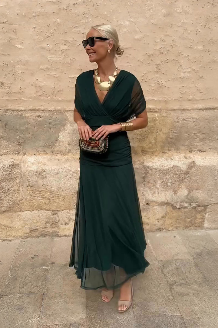 Lena - Elegante Vestido Maxi de Fiesta
