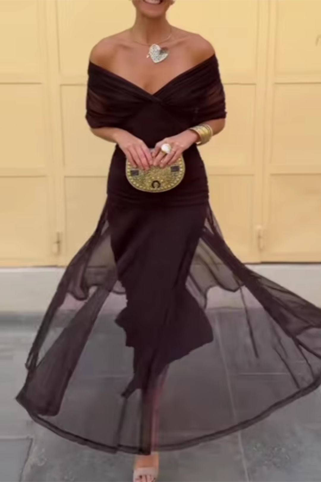 Lena - Elegante Vestido Maxi de Fiesta