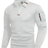 Pedro - Sudadera masculina con cuello y bolsillo