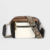 Bianca – Bolso vegano elegante con correa bohemia