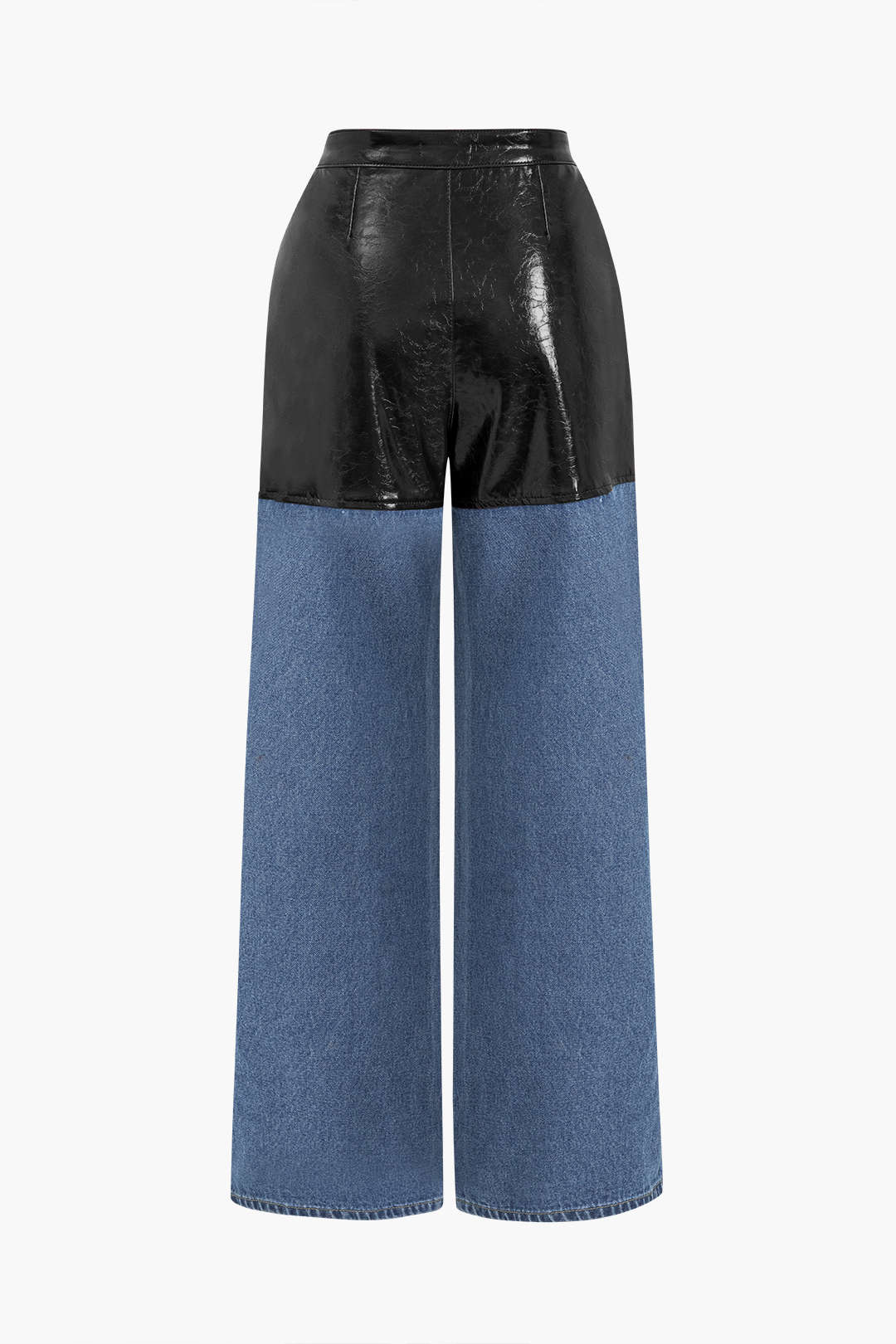 Eva – Pantalones de Cuero Sintético