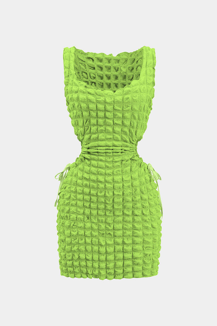 Sonia – Vestido de verano corto sin mangas, cómodo y elegante