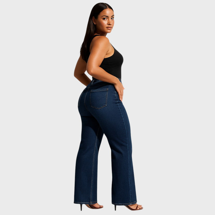 Alina – Jeans de talle medio con elasticidad