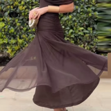 Lena - Elegante Vestido Maxi de Fiesta