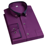 Jan – Camisa de hombre elegante con cuello a contraste