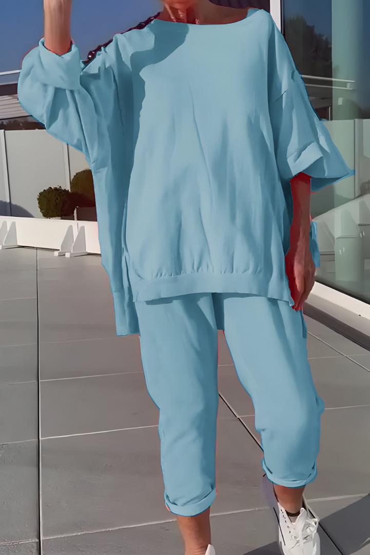 Leonor - Elegancia y Comodidad en un Conjunto de Lounge