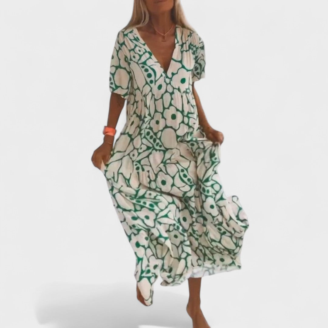 Lina – Vestido Boho Chic