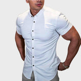 Richard – Camisa de manga corta ajustada