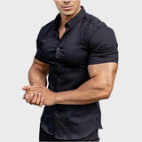 Richard – Camisa de manga corta ajustada